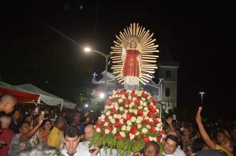 O dia do Padroeiro foi festejado com muita fé, devoção e animação em Santo Estevão.