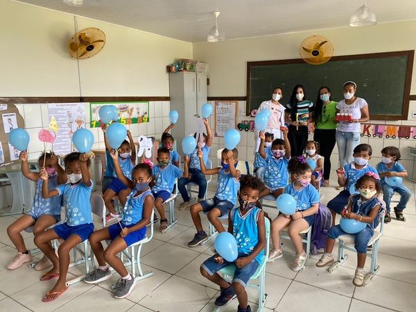 Na manhã do dia 10 aconteceu o Programa Saúde na Escola na Caatinguinha