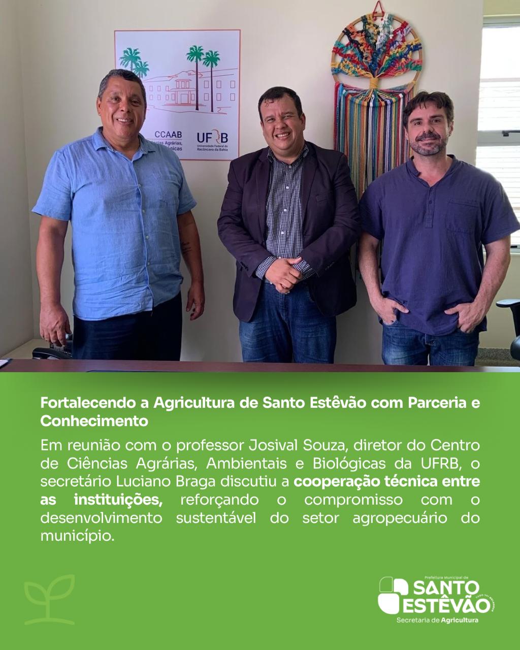 Fortalecendo a Agricultura de Santo Estêvão com Parceria e Conhecimento