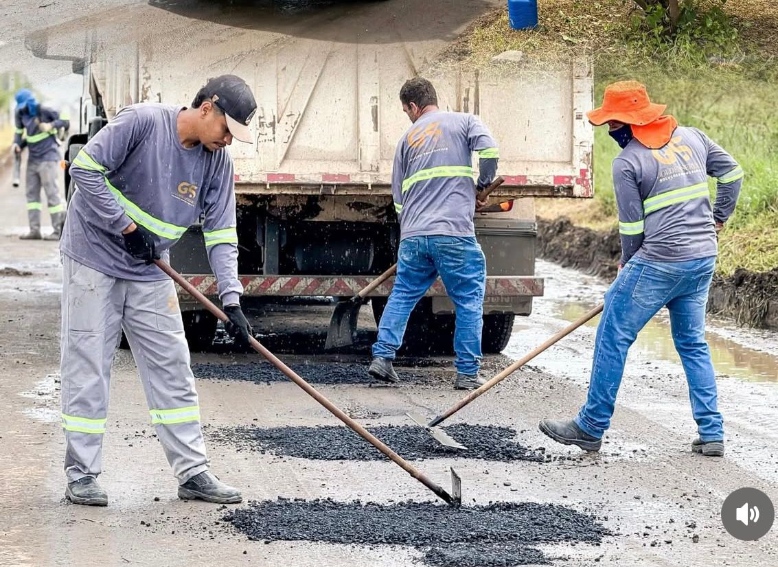 Prefeitura inicia Operação Tapa-Buraco na Avenida Sítio do Aragão