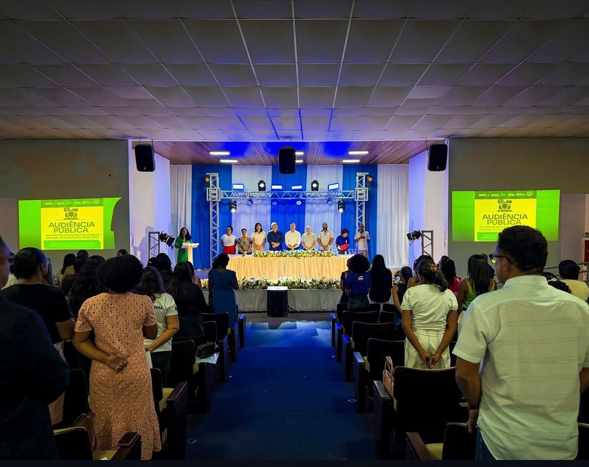 Santo Estêvão reafirma compromisso com o futuro da educação em audiência pública do PME